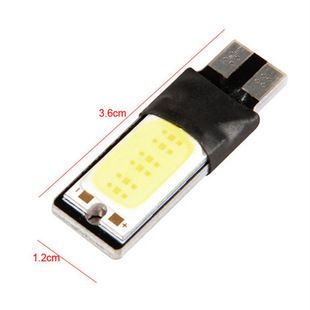 T10 W5W 194 double-sided COB 5W CANBUS width light instrument light license plate light LED