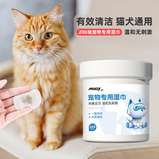 Pet Cleaning Products Series No-Wash Cat Eye Ear Special Cleaning Wet Tissue Ear Cleaning Liquid Factory Wholesale