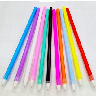 Pull tube diy ballpoint pen plastic sleeve simple ballpoint pen solid color plastic pen factory source wholesale