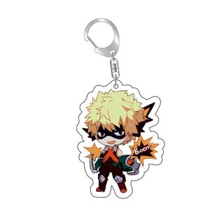 My Hero College Double-sided Acrylic Keychain Green Valley Explodes for a Long Period