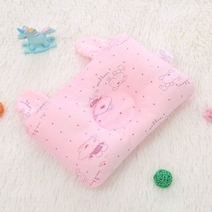 Baby shaped pillow pillow baby newborn products children's deviation head correction four seasons breathable pillow simple good-looking