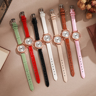 2025 Xinsen Series Watch Small Fresh Art Female Student Square Simple Women's Watch Retro Belt Small Square Watch
