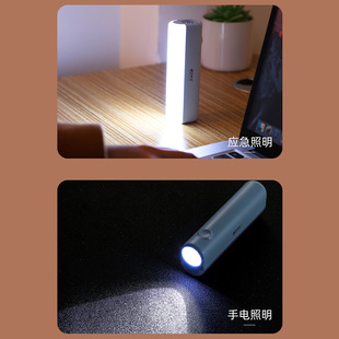 Kang Ming mini LED flashlight student children's gift cross-border lithium USB rechargeable portable pocket KM-7773