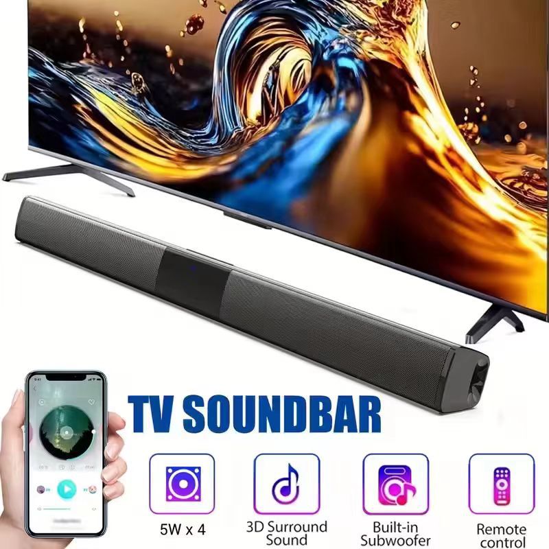 Sound Bar uzoq yashash xonasi uy echo devor audio kompyuter TV maxsus dinamik sabvufer treble