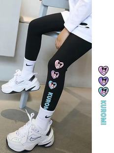 Kulomi Girls Outer Wear Leggings Spring and Summer Thin Stylisch Baby Girl Stretch Shark Pants Summer Barbie Pants