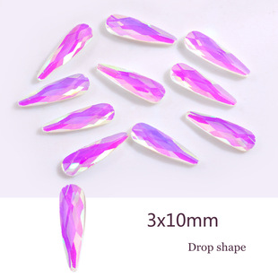 Amazon AliExpress для DIY Diamond новый алмаз для ногтей мокко Moonlight White K9 плоская дрель для ногтей