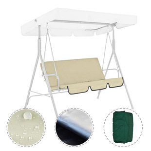 Factory Wholesale Garden Courtyard Swing Cover Waterproof Outdoor Hanging Chair Seat Cover Amazon Ebay Multicolor