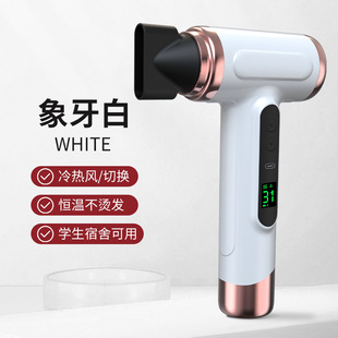 Wireless Charging Hair Dryer Dormitory Hot and Cold Hair Dryer High Power Blue Light Quick Drying Negative Ion Electric Hair Dryer