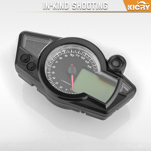 Мотоцикл модификация многофункциональный цифровой счетчик одометр LCD скорость тахометр 0-299km/h14000RPM