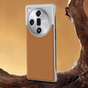 Применимо к OPPOfindx7ultra Чехол для мобильного телефона Desert Silver Moon индивидуальный простой кожаный чехол findx6Pro защитный чехол жесткий чехол