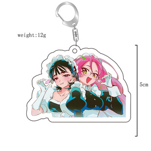 Alien Stage Keychain Cute Q Version Alienstage Secondary Acrylic Cartoon Couple Student Pendant