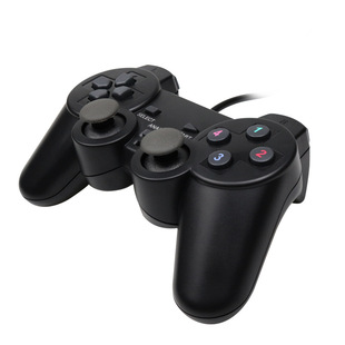 Оптовая фабрика PS2 форм-фактор геймпад 208USB проводная ручка PC аркадный игровой контроллер аксессуары