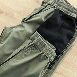 2025 Work Clothes Pants Men's Wear-resistant and Dirty-resistant Welder Clothing Foot Trendy Brand Labor Protection Pants Summer Overalls Autumn and Winter