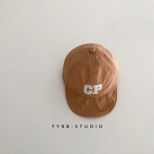 Ins Korean-style Baby Hat Thin Summer Baby Cap Quick-drying Sunshade Baseball Cap Trendy for Boys and Girls