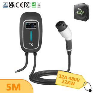 Single-phase/three-phase European standard IEC62196 Type2 new energy vehicle AC high-power charging pile
