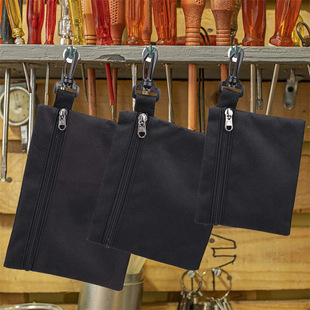 Household Heavy Duty Tool Storage Bag Canvas Wrench Hammer Storage Bag Hardware Tool Zipper Bag