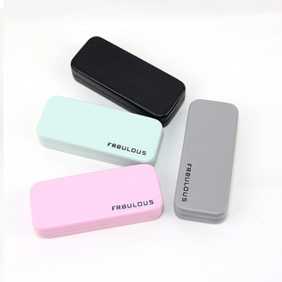 New in stock Glasses Box Cartoon High-end Sense Handmade Glasses Box Leather Cartoon Glasses Box Customized
