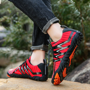 Cross-border Outdoor Hiking Shoes Hiking Shoes Men's and Women's Training Riding Camping Non-slip Comfortable Casual Shoes Indoor Fitness Shoes