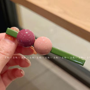 Korean-style Dopamine Color Hairpin Headwear Duck Billed Bangs Cute Side Clip New Headline Hairpin