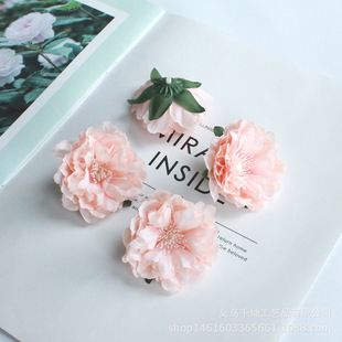 New simulation peony flower diy handmade antique hair accessories shoes flower hat flower fake flower cloth flower material
