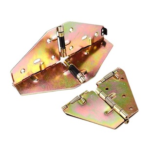Spring Cross Hinge Table Flap Hinge Square Round Table Flap Hinge 180 Degree Folding Round Table Butterfly Hinge