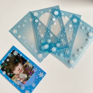 Curry Sissy Original Authorized Card Film Snowflake Sticker Star Chasing Small Card Album Protective Cover
