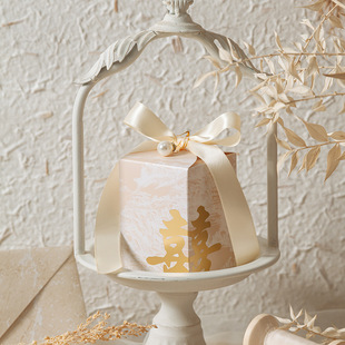 in stock New Guofeng Happy Candy Box Wedding Candy Box