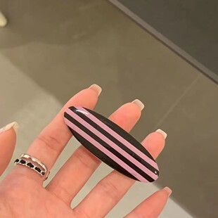 Ins Same Style Barbie Bow Hairpin Women's Broken Front Hair Clip Headwear Letter Hairpin Duckbill Clip Hair Accessories