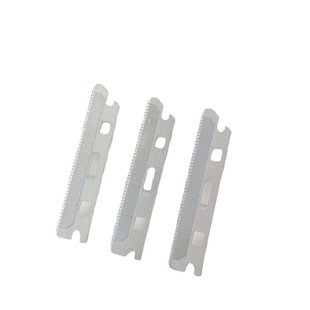 Stainless steel eyebrow shaping blade portable stainless steel eyebrow scraper blade macro fine mesh blade eyebrow drawing tool