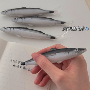 New Cartoon Creative Fish Pen Marine Series Ballpoint Pen Fish Style Pen Europe, America, Japan and South Korea Gift Promotional Pen