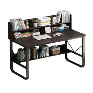 Computer desk simple home junior high school student desk bookshelf integrated desk bedroom small apartment student writing desk study desk