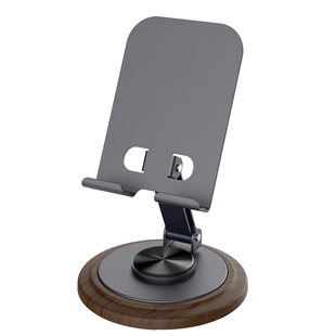 Shake the sound explosion desktop metal rotating mobile phone bracket foldable live metal lazy tablet rack gift logo