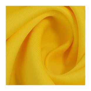 Factory in stock solid color air layer school uniform fabric South Korean silk polyester ammonia clothing 200g 250g 300g in stock