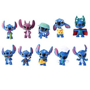 10 Stie Zi Baby Stitch Игрушка Модель куклы букет куклы куклы куклы Кексы Кексы украшения автомобиля