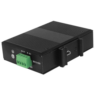 Yonghang Gigabit industrial Ethernet switch 5-Port non-network management guide rail installation lightning protection wide temperature 12-48V