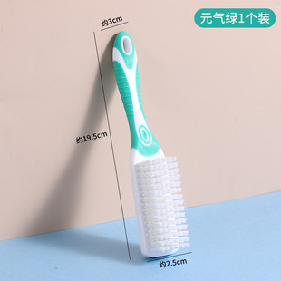 Multifunctional nano shoe brush does not hurt shoes no dead angle laundry decontamination artifact silicone handle brush soft hair cleaning brush