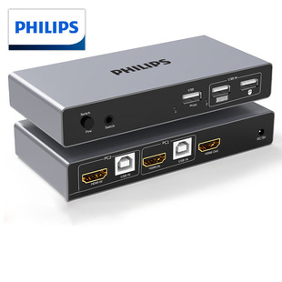 Philips (PHILIPS)HDMI2.0 Диспенсер четыре очка 4K60Hz1 в 4 из HD видео разделитель экрана