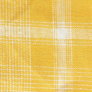 Woven Linen Vintage Plaid Fabric Striped Fabric Spring and Summer Shirt dress Yarn-dyed Pure Linen Fabric