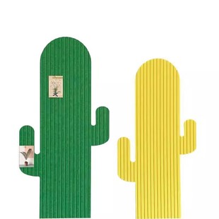 Cactus felt wall stickers self-adhesive photo wall kindergarten ring creation decoration classroom exhibition