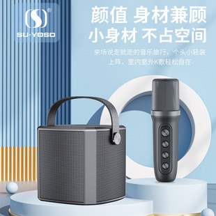 YS101 Горячая продажа караоке-набор K песня аудио беспроводной Bluetooth с одним микрофоном микрофон микрофон микрофон все в одном