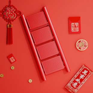 Складная лестница Qiaozhixi, Новая Домашняя ступенчатая домашняя лестница в елочку, многофункциональная домашняя движущаяся Подарочная лестница
