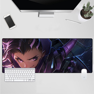 Spot wholesale watch pioneer series table mat girls animation game mouse pad oversized office mouse pad men