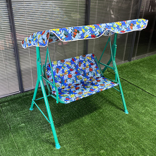Foreign Trade Children's Outdoor Swing Swing Chair Single Hanging Chair Cartoon Seat Garden Balcony Seat in stock