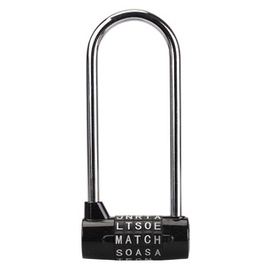 [Source Factory NBYT] Zinc Alloy Five-digit Long Beam Letter Code Lock Dormitory Dressing Cabinet Door Padlock