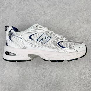 Pure Original nb530 Women's Shoes Silver sneaker Running Shoes Retro Casual Mesh Breathable Torre Shoes Men's Shoes