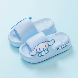 Детские тапочки Sanrio coolomi, летние милые домашние Нескользящие тапочки для девочек, сандалии для мальчиков и девочек