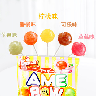 RIBON riben Jufeng glucose plum sandwich soft candy mixed fruit hard candy candy wholesale imported from Japan
