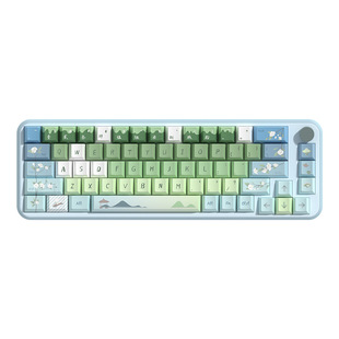 Jasmine Tea Rabbit Original Keycap Original Highly Personalized Pbt Thermal Sublimation Mechanical Keyboard Cap