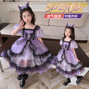 Girls Kulomi Princess Dress Summer 2025 New Style Western Style Unique Lolita Children's Women's Treasure Dress dress
