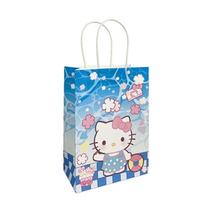 Новый стиль Ocean KT Sanrio крафт бумажный пакет для вечеринки праздничный день рождения подарок упаковка с подарочной сумкой милый